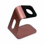 Z65 For Apple Watch Charging Stand Aluminum Alloy Desktop Display Stand(Rose Gold)