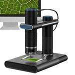 WIFI HD USB Electron Microscope Digital Magnifier With Stand(Black)