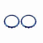 For Xbox One Elite 5pairs 3D Replacement Ring Handle Accessories, Color: Blue Plating