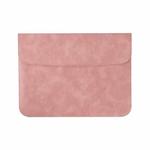 A20 Laptop Bag Magnetic Suction Slim Tablet Case Inner Bag, Size: 13.3/14 inch(Pink)