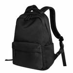 SJ13 13-15.4 inch Large-capacity Waterproof Wear-resistant Laptop Backpack(Black)