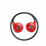 M1S Bone Conduction Stereo Vibrator Speaker Bluetooth Earphones(Red)