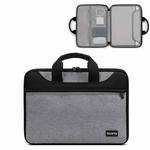 Baona BN-I003 Oxford Cloth Full Open Portable Waterproof Laptop Bag, Size: 11/12 inches(Grey)