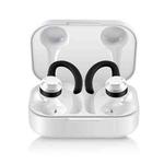 D030 TWS Hanging Ear Bluetooth Earphone(White)