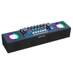 X80 Portable Multifunctional Live Singing Wireless Bluetooth Sound Card Speaker (Black)