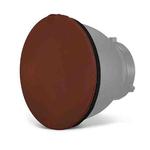 For 55 Degree Standard Cover 18cm Soft Light Fabric Cover, Color: Brown