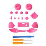 For Xbox Series X Controller Thumbstick LB RB Bumpers Trigger Buttons With Screwdriver Accessories(Rose Red)
