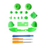 For Xbox Series X Controller Thumbstick LB RB Bumpers Trigger Buttons With Screwdriver Accessories(Green)