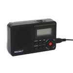 BAIJIALI BJL-166 Full Band Retro Radio Multifunctional Built-In Speaker Player(Black)