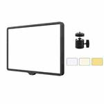 10 Inch 3000-6500K Three-color Temperature Photography Flat-panel Live Fill Light,Spec: Only Light