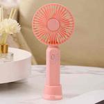 M9 Handheld Mini Fan Outdoor USB Charging Desktop Fan 2500mAh(Pink)