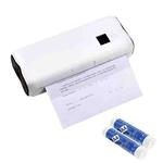 Home Small Phone Office Wireless Wrong Question Paper Student Portable Thermal Printer, Style: Bluetooth Edition+100pcs A4 Paper