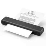 M08F Bluetooth Wireless Handheld Portable Thermal Printer(Black Letter Version)