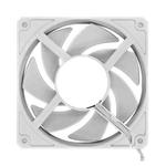 MF12025 4pin High Air Volume High Wind Pressure FDB Magnetic Suspension Chassis Fan 3000rpm (White)