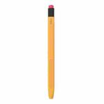 For Apple Pencil 2 AhaStyle PT180-2 Silicone Protective Case Anti-Slip And Anti-Drop Capacitive Pen Case(Yellow)