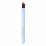 For Apple Pencil 2 AhaStyle PT180-2 Silicone Protective Case Anti-Slip And Anti-Drop Capacitive Pen Case(Sky Blue)