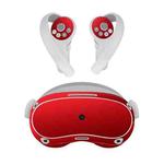 For PICO 4 Hifylux PC-SF19 VR Glasses Handle Head Wearing 3D Body Sensing Game Protection Film Stickers(Aurora Red)
