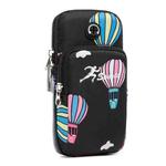 B081 Small Running Phone Arm Bag Outdoor Sports Fitness Bag(Black)