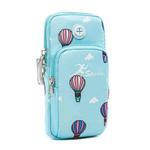 B081 Small Running Phone Arm Bag Outdoor Sports Fitness Bag(Sky Blue)