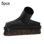 For Midea 5pcs 32mm Inner Diameter Suction Nozzle Brush Head Horse Hair Sofa Curtain Suction Head Vacuum Cleaner Accessories