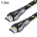 1.5m All Copper 2.0 HDMI HD Cable Supports 4K Zinc Alloy HDMI Data Cable(Black)