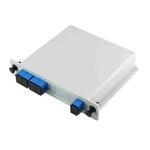 4 In 1 Plug-in PLC Optical Splitter SC Port Carrier-grade Fiber Optic Splitter