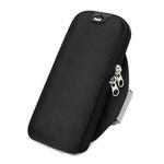 B052 Running Phone Waterproof Arm Bag Coin Pouch Outdoor Sports Fitness Phone Bag(Black)