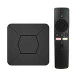 Q5 TV Set-Top Box 2G+8G Dual WiFi+Bluetooth Voice Remote HD Player(EU Plug)