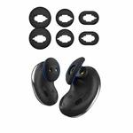 For Samsung Galaxy Buds Live AhaStyle PT132 S+M+L Silicone Earbud(Black)