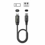 T25 8 Pin To Type-C/USB-C Live OTG Sound Card Cable Mobile Phone Charging Audio Recording Data Cable