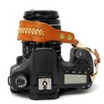 Zeku Retro Leather SLR Wristband Anti-drop Camera Wrist Strap without Camera(Brown)