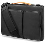 Computer Messenger Shoulder Bag Laptop Sleeve Bag, Size: 15-15.6 inch(Black)