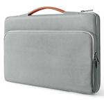 Large Capacity Laptop Bag Multifunctional Business Sleeve Bag, Size: 13.3-14 inch(Light Grey)