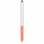 For Apple Pencil 2 AhaStyle PT-LC05 Jelly Style Translucent Silicone Protective Pen Case(Orange)