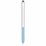 For Apple Pencil 2 AhaStyle PT-LC05 Jelly Style Translucent Silicone Protective Pen Case(Blue)