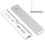 For Apple Pencil 1 / 2 AhaStyle PT145 Aluminum Storage Pen Case(Silver)