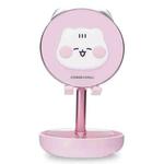 ICARER FAMILY IF-ZMZJ01 Multi-angle Adjustable Desktop Folding Bracket Cartoon Makeup Mirror Phone Holder(Pink)