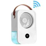 MT-F60 Smart Digital Display USB Charging Air Cooler Desktop Mist Humidification Fan, Mode: Sound Control Version