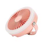 WT-N2 USB Chandelier Fan Mini Portable Outdoor Hanging Fill Light Fan(Pink)