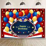 150 x 100cm Circus Clown Show Party Photography Background Cloth Decorative Scenes(MDT03796)