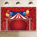 150 x 100cm Circus Clown Show Party Photography Background Cloth Decorative Scenes(MDN11760)