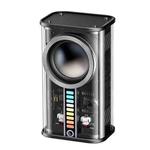 REMAX RB-M68 Transparent Mecha Wireless Bluetooth Speaker Desktop Small Speaker(Black)