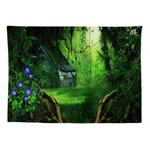 Dream Forest Series Party Banquet Decoration Tapestry Photography Background Cloth, Size: 100x75cm(C)