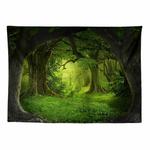 Dream Forest Series Party Banquet Decoration Tapestry Photography Background Cloth, Size: 100x75cm(G)