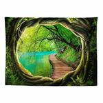 Dream Forest Series Party Banquet Decoration Tapestry Photography Background Cloth, Size: 150x100cm(H)