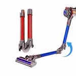 For Dyson V7 V8 V10 V11 Vacuum Cleaner Foldable Extension Rod Accessories(Red)