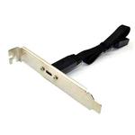 USB 3.1 Type-E To USB-C / Type-C Connector Front Panel Header 0.5m High Profile Bracket