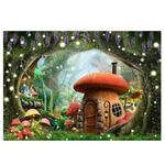 150 X 210cm Fantasy Forest Photography Background Cloth Cartoon Kids Party Decoration Backdrop(5284)