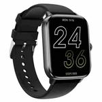 Aluminum Voice Assistant Music Blood Glucose Watch(Black)