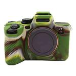 For Sony A7M4 A74 Mirrorless Digital Camera Silicone Case(Green)